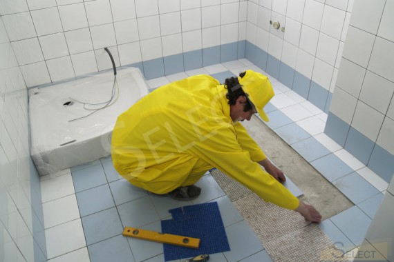 Photos of the repair work of the Children's bathroom in a country house