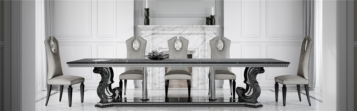 Arte Veneziana Zeus French Style Table
