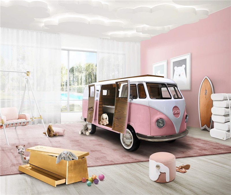 Bun Van Bed and Room