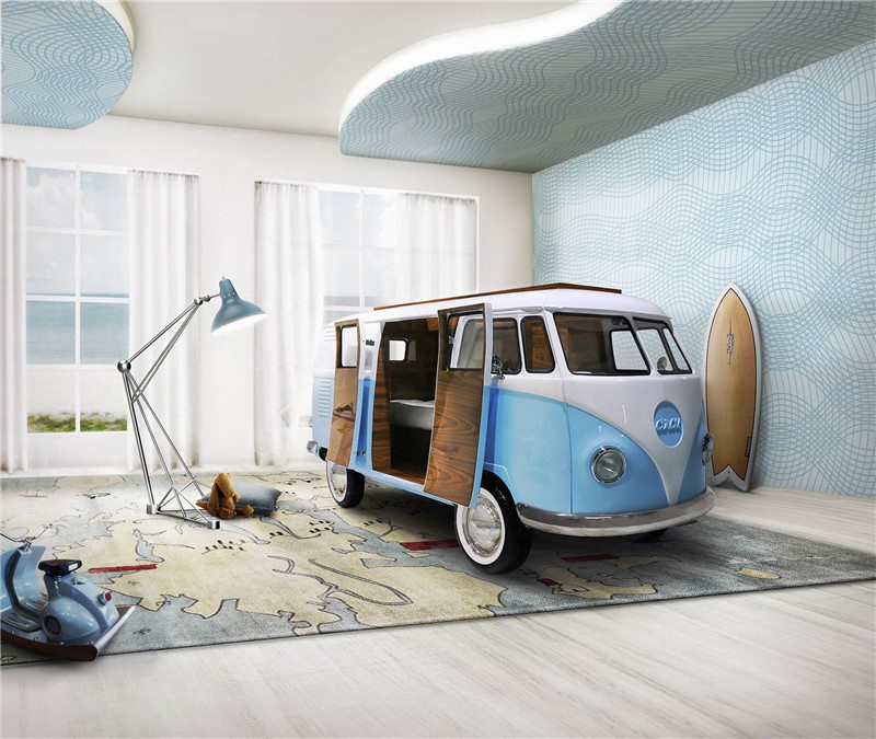 Bun Van Bed and Room