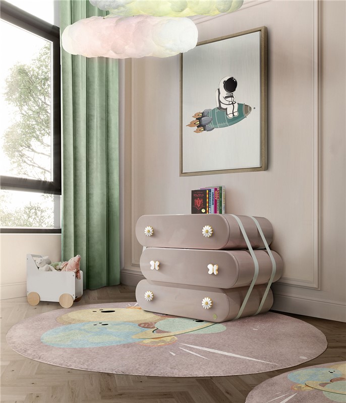 Cloud 3 Drawers Chest