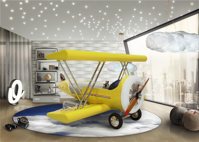 Sky B Plane Bed