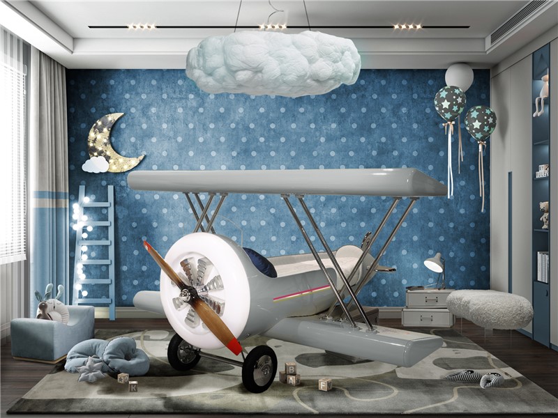 Sky B Plane Bed