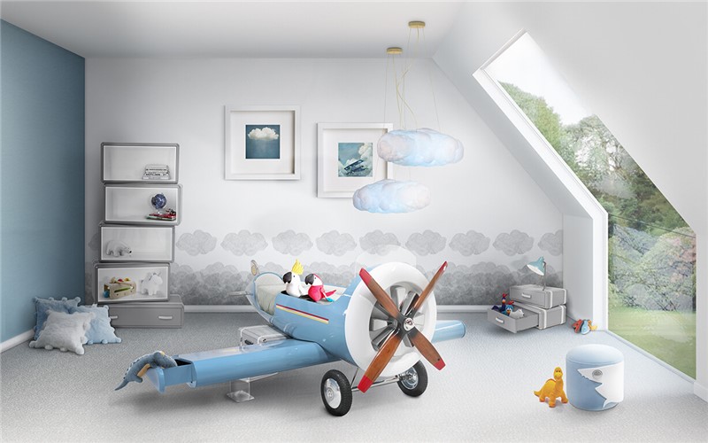 Sky One Plane Bed