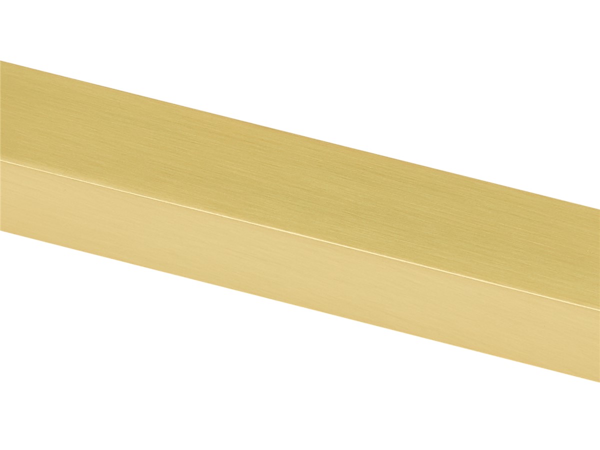 Satin brass