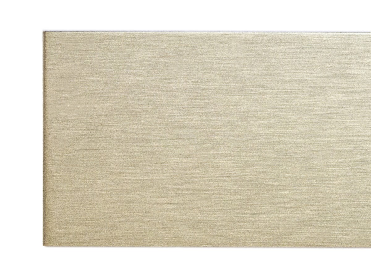Satin gold nickel