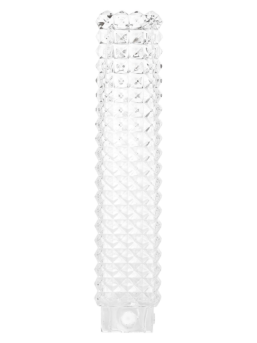 Transparent crystals prismatic