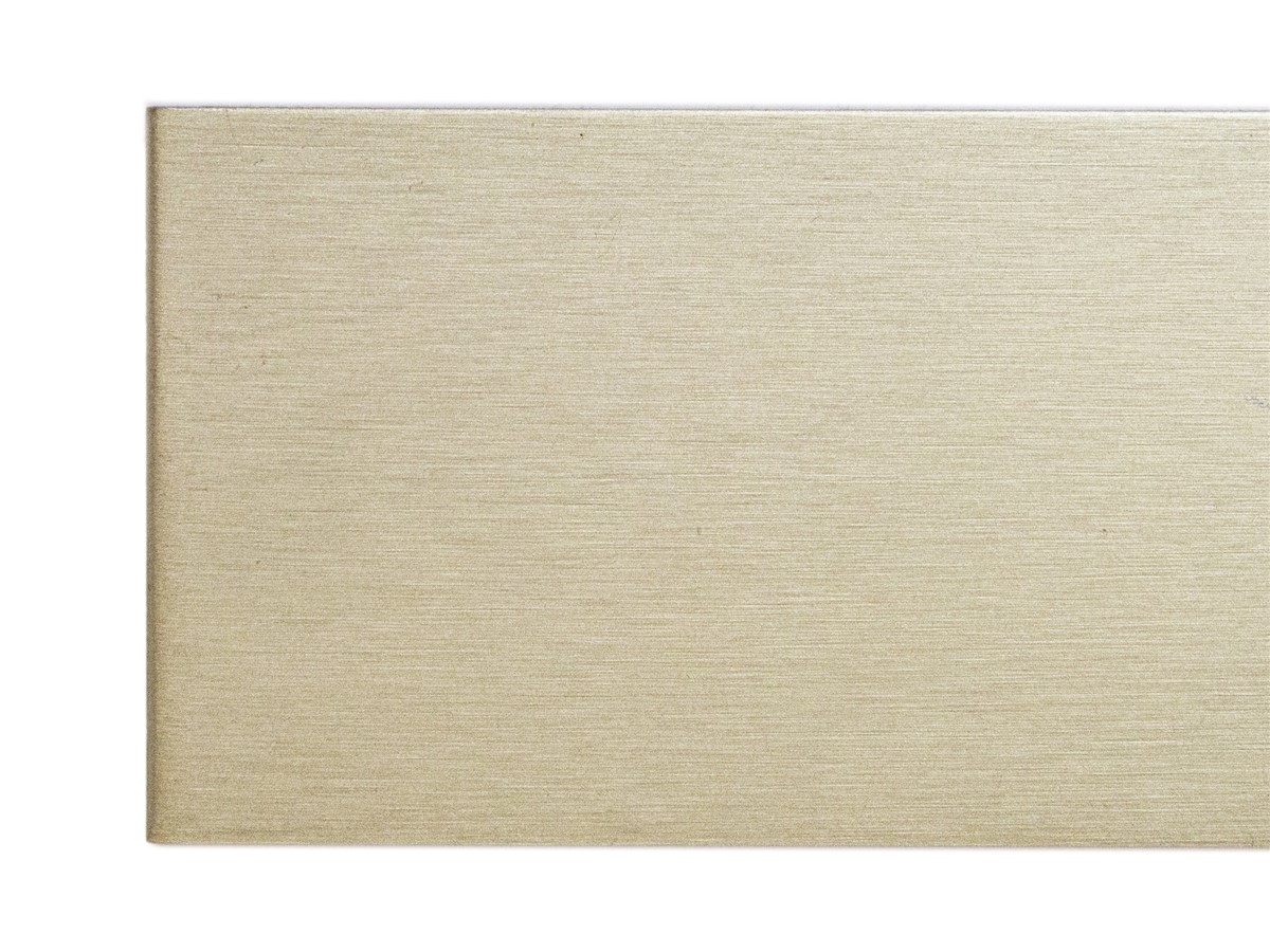 Satin gold nickel