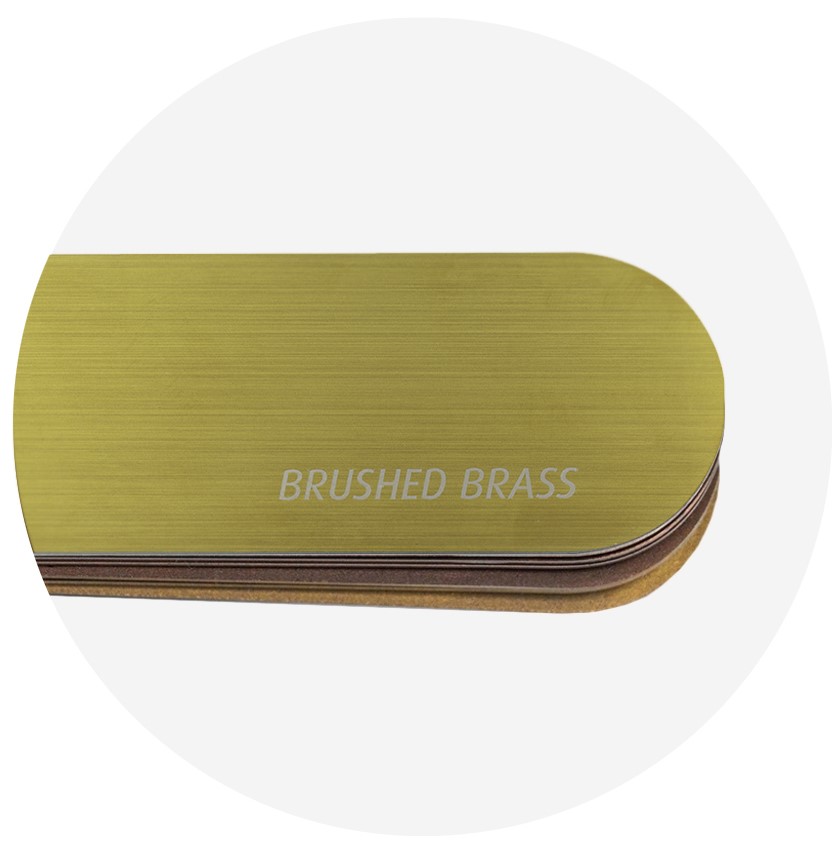 Brushed Brass