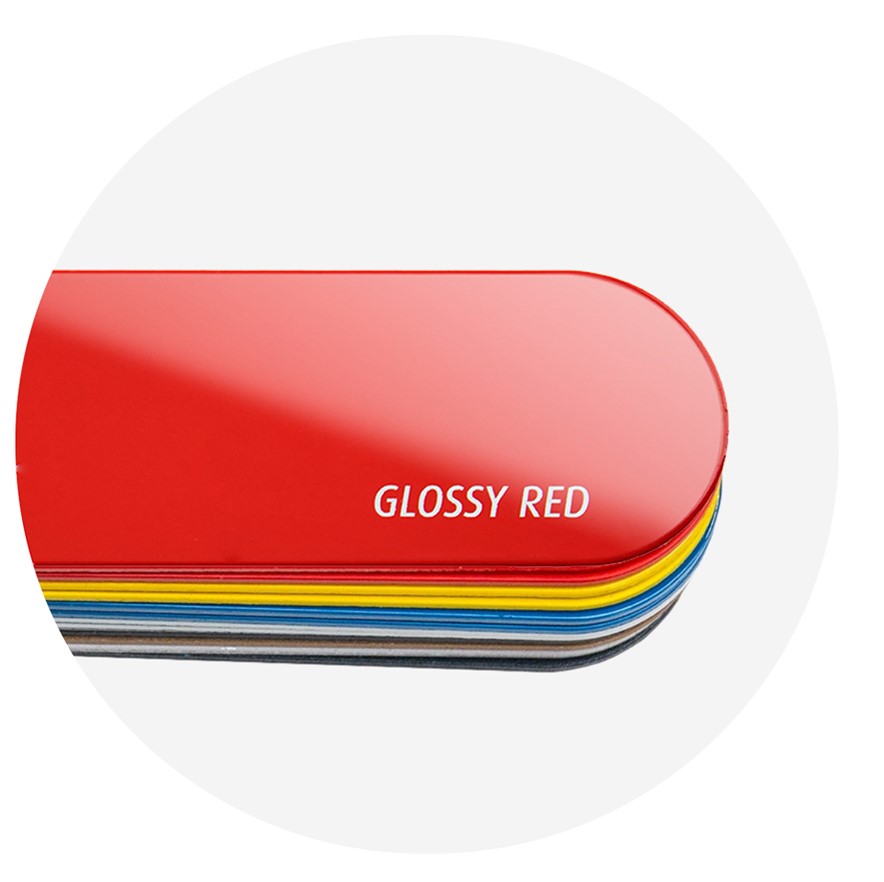 Glossy Red
