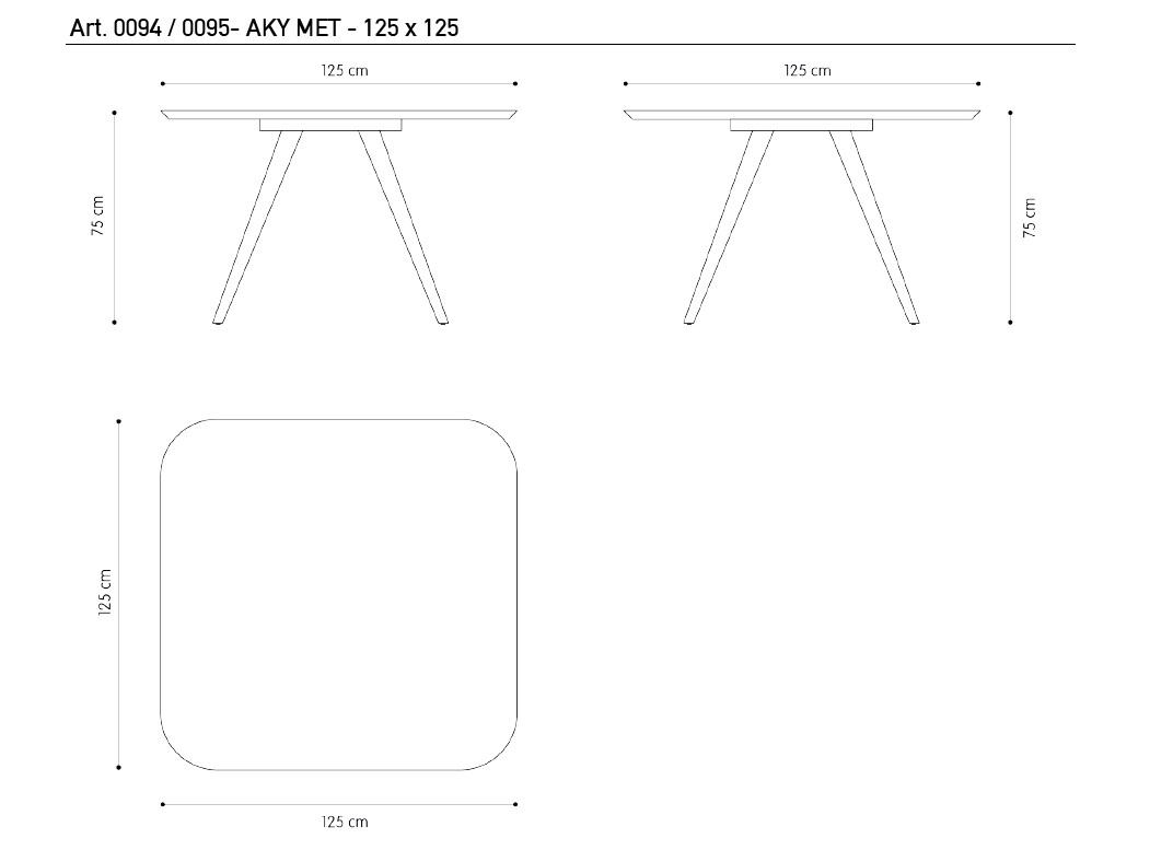 Technische Aky Met-TR-0094 & TR-0096 MARMORPLATTE & TR-0097 KERAMIKGLASPLATTE
