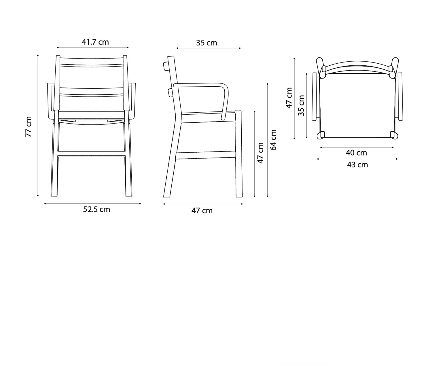 Technical Julie Imb Armchair-TR-0021-IMB-AR