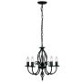 Elstead Lighting / Chandeliers / Artisan 5 Black
