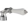 Bronces Mestre / Knobs for Shower Systems / Handle kit for shower system with white porcelain 058545.L00.50