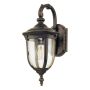 Elstead Lighting / Outdoor Wall Lights / Cleveland 1 Small Lantern Weathered Bronze CL2-S