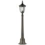 Elstead Lighting / Outdoor Post Lights / Cleveland Small Pillar Lantern Weathered Bronze