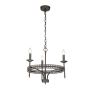 Elstead Lighting / Chandeliers / Crown 3 Iron Gate