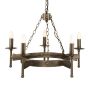 Elstead Lighting / Chandeliers / Cromwell 5 Old Bronze
