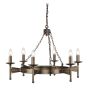 Elstead Lighting / Chandeliers / Cromwell 6 Old Bronze
