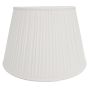 Elstead Lighting / Lampshades / 18 Cotton Box Pleat Ivory 46 cm