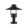 Elstead Lighting / Outdoor Pedestal Lights / Klampenborg 1 Black