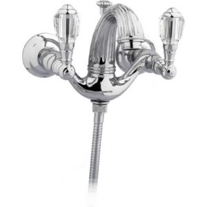 Bronces Mestre / Bath-Shower Fittings / Artica Bath shower set with Swarovski crystal 033618.D00.50