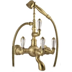 Bronces Mestre / Bath-Shower Fittings / Adriatica set with Swarovski crystal 035616.F00.30