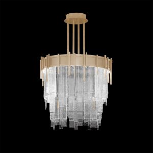 Fine Art Handcrafted Lighting / Pendants & Suspension Lights / Arpeggio 20.5″W Round Pendant