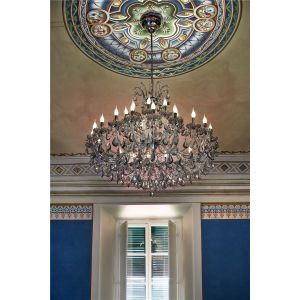 Italian Luxury Lighting / Chandeliers / Maria Theresa 30 Lights 1114 030 Fume
