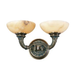 Mariner / Wall Sconces / Casted Bronze & Alabaster 18156.0