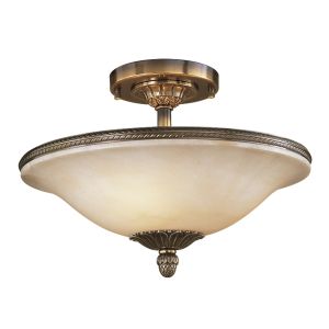 Mariner / Pendants & Suspension Lights / Casted Bronze & Alabaster 19011.0