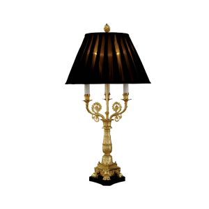 Mariner / Table Lamps / Casted Bronze & Wood 19455.0