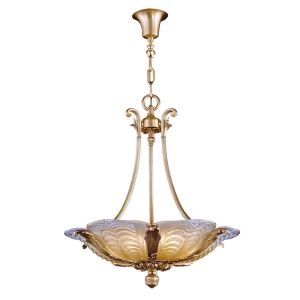 Mariner / Pendants & Suspension Lights / Casted Bronze & Venetian glass 19494.1