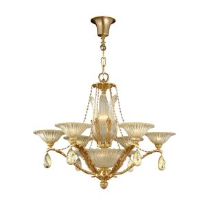 Mariner / Pendants & Suspension Lights / Casted Bronze & Venetian glass 19613.0