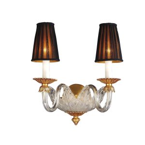 Mariner / Wall Sconces / Casted Bronze & Venetian glass 19815.0