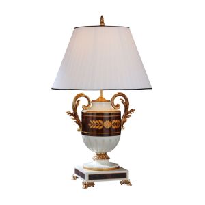 Mariner / Table Lamps / Casted Bronze & Wood 19989.0