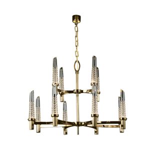 Mariner / Chandeliers / Brass & Italian crystal 20215.0