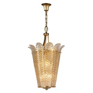 Mariner / Pendant Lamps / Casted bronze & Venetian glass 20275.0