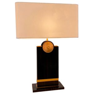 Mariner / Table Lamps / Casted Bronze & Wood 20281.0