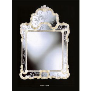 Italian Luxury Lighting / Wall Mirrors /  Elegant Venetian Glass 370S