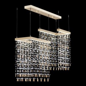 Fine Art Handcrafted Lighting / Pendants & Suspension Lights / CAPRI 38" W Rectangular