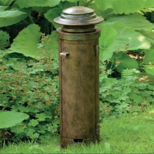 Robers / Outdoor Bollard With Receptacles / AL 6637