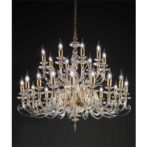 Euroluce Lampadari / Chandeliers / Alicante Clear L16+8