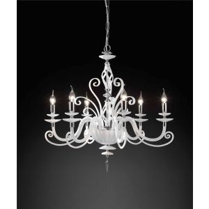 Euroluce Lampadari / Chandeliers / Alicante White L6