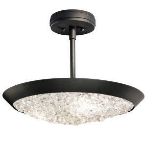 Fine Art Handcrafted Lighting / Semi-Flush Mounts / Arctic Halo 20″ Round 880040 