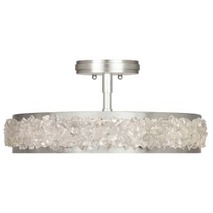 Fine Art Handcrafted Lighting / Semi-Flush Mounts / Arctic Halo 23″ Round 879940 
