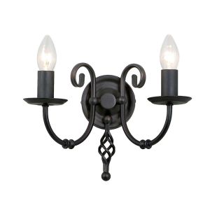 Elstead Lighting / Wall Lights / Artisan 2 Black