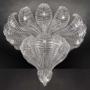 Glass & Glass Murano / Semi-Flush Mounts / Naga 1 ART. 1530/P