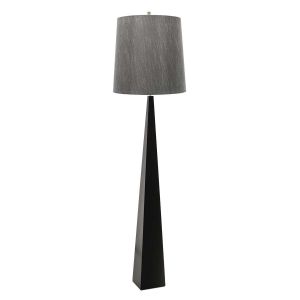 Elstead Lighting / Floor Lamps / Ascent 1 Dark Grey Shade & Black