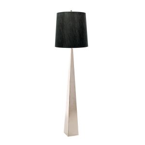 Elstead Lighting / Floor Lamps / Ascent 1 Black Shade & Polished Nickel